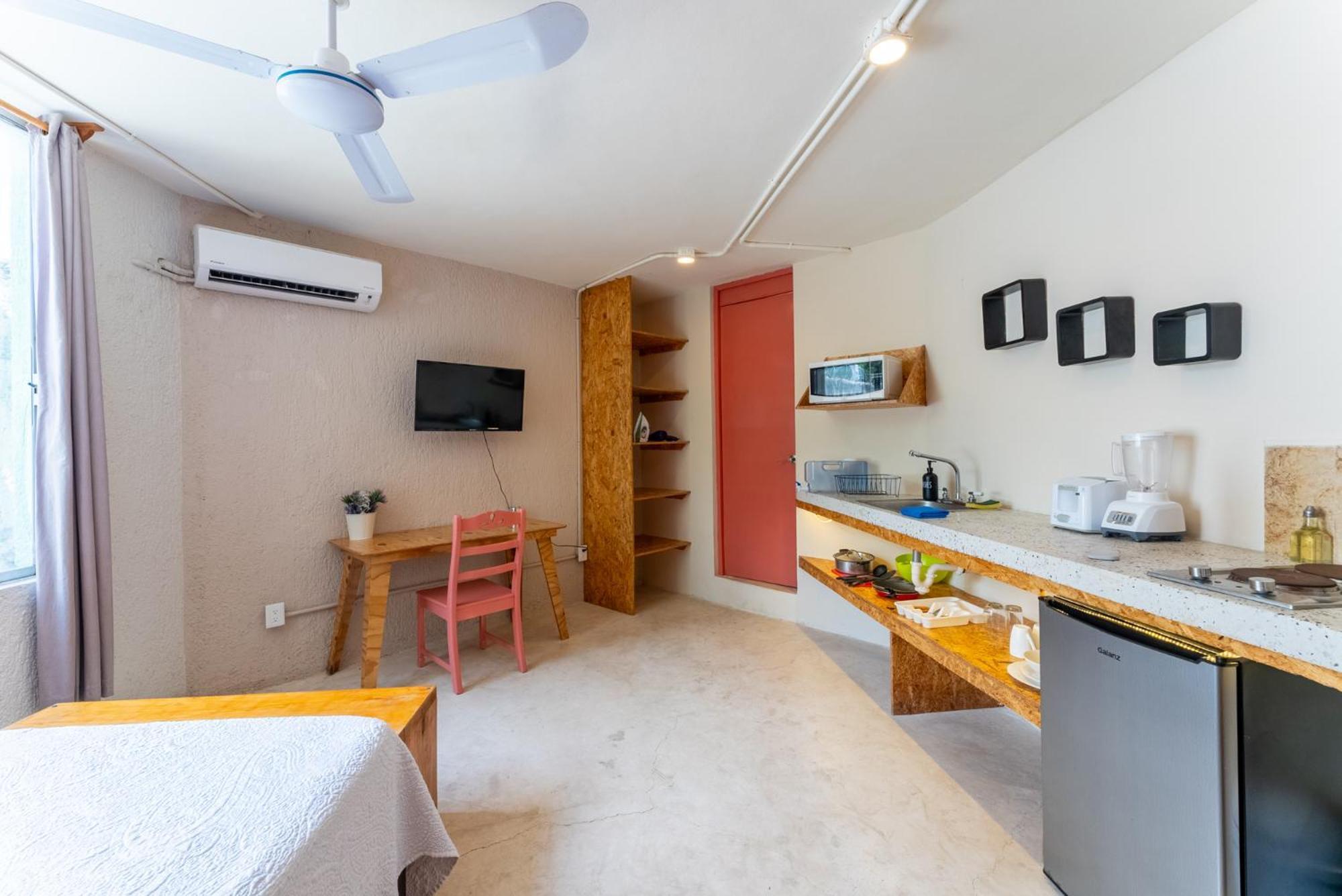 Casa Rubia Leilighet Cancún Eksteriør bilde