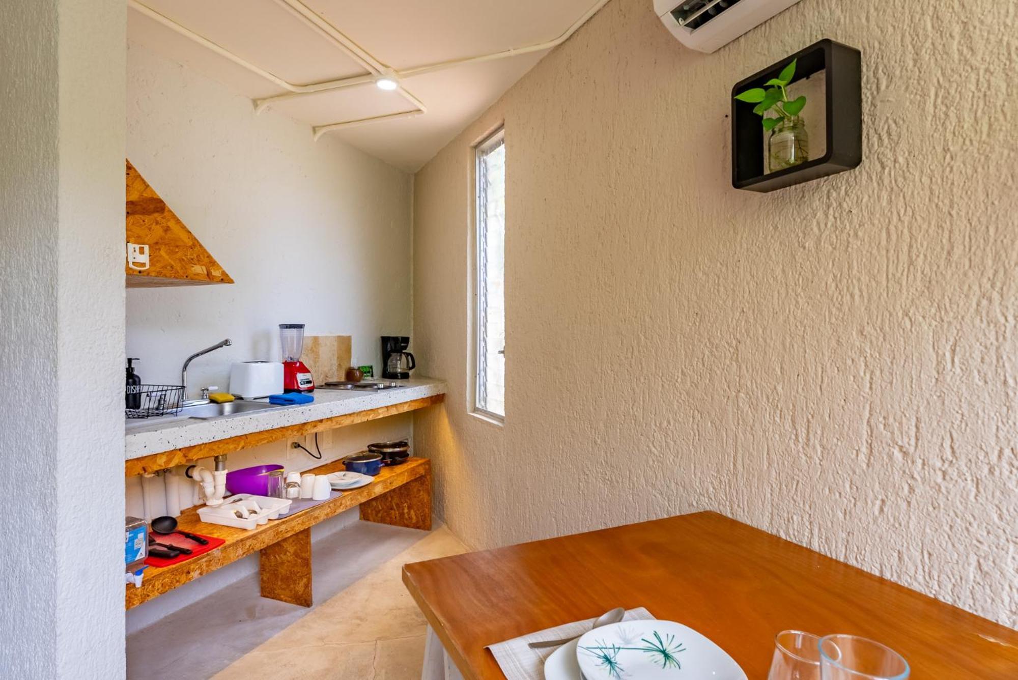 Casa Rubia Leilighet Cancún Eksteriør bilde