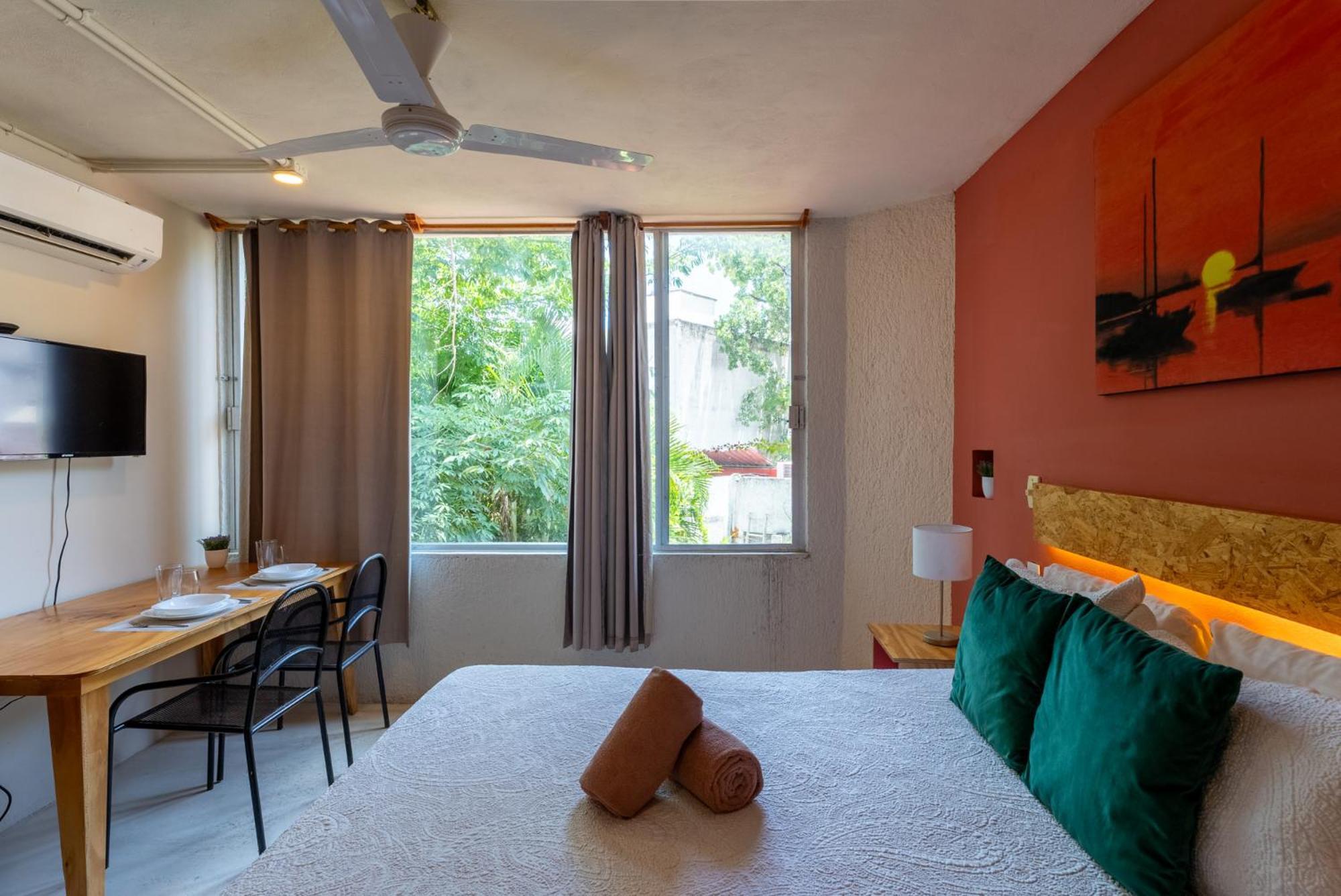 Casa Rubia Leilighet Cancún Eksteriør bilde