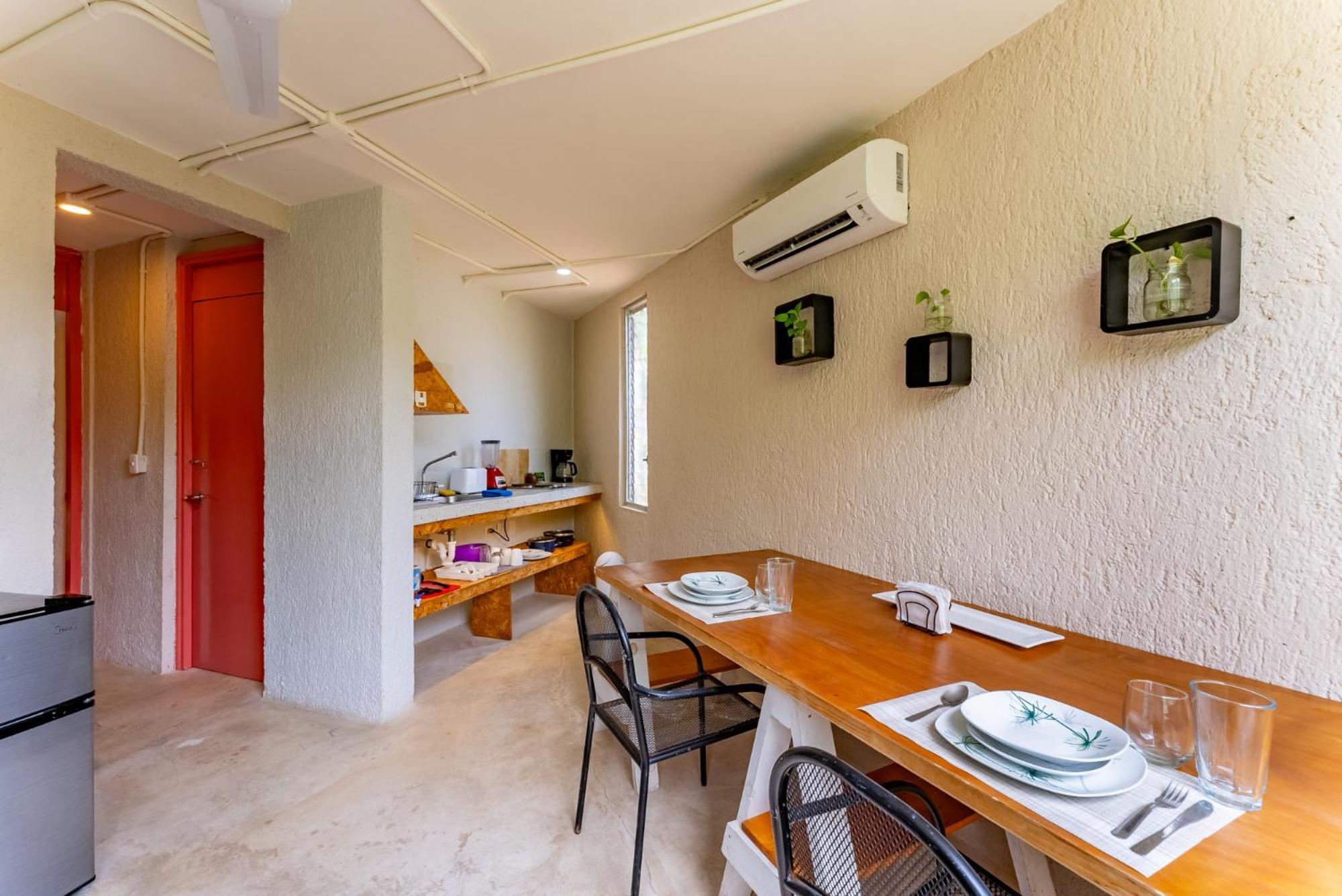 Casa Rubia Leilighet Cancún Eksteriør bilde