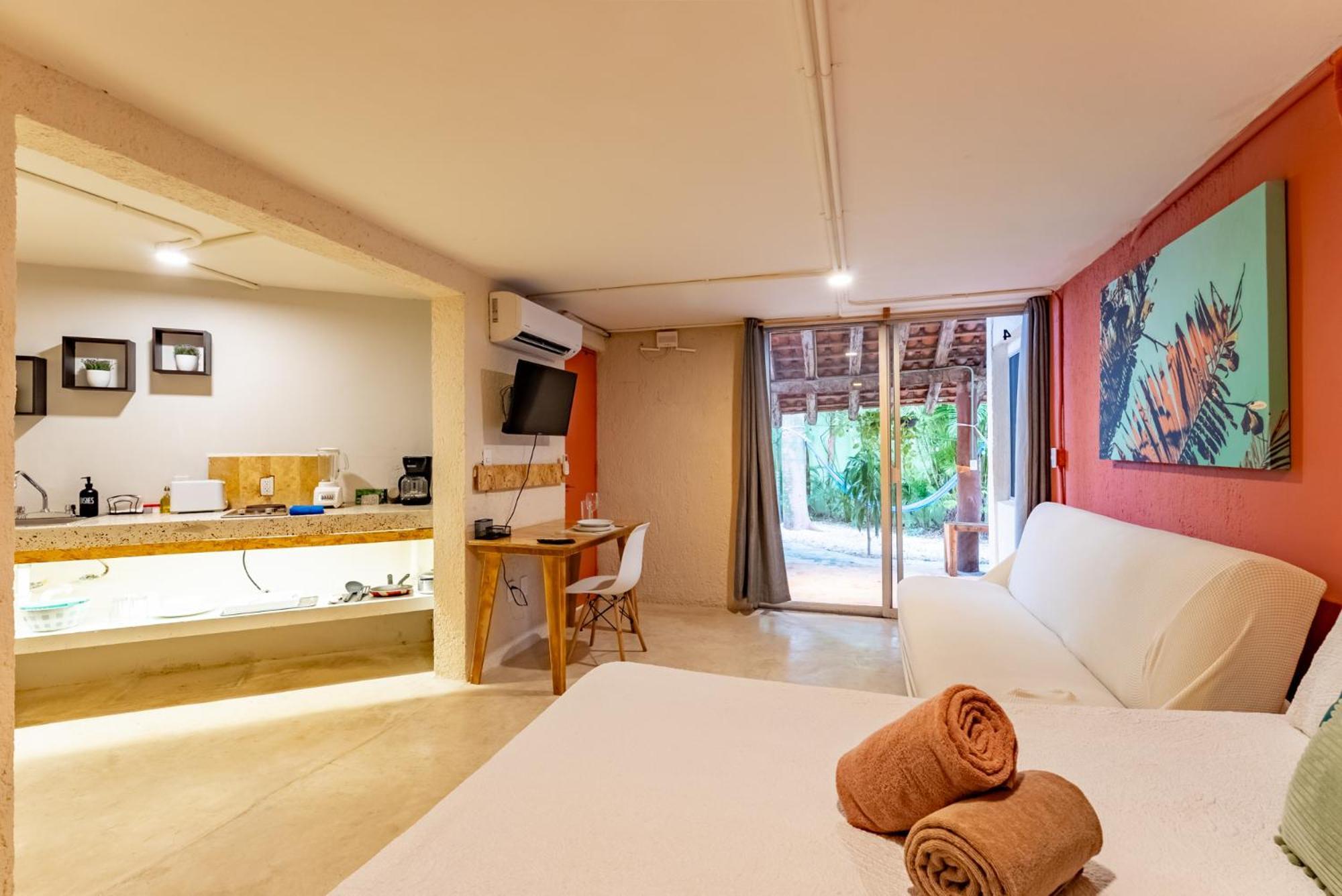 Casa Rubia Leilighet Cancún Eksteriør bilde