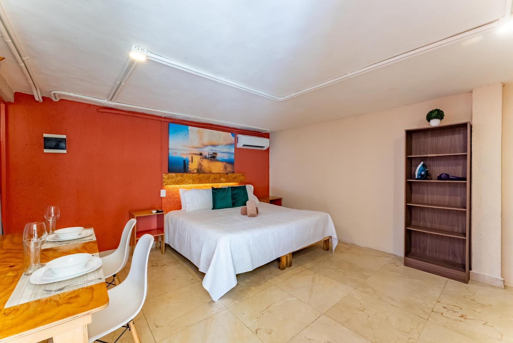 Casa Rubia Leilighet Cancún Eksteriør bilde