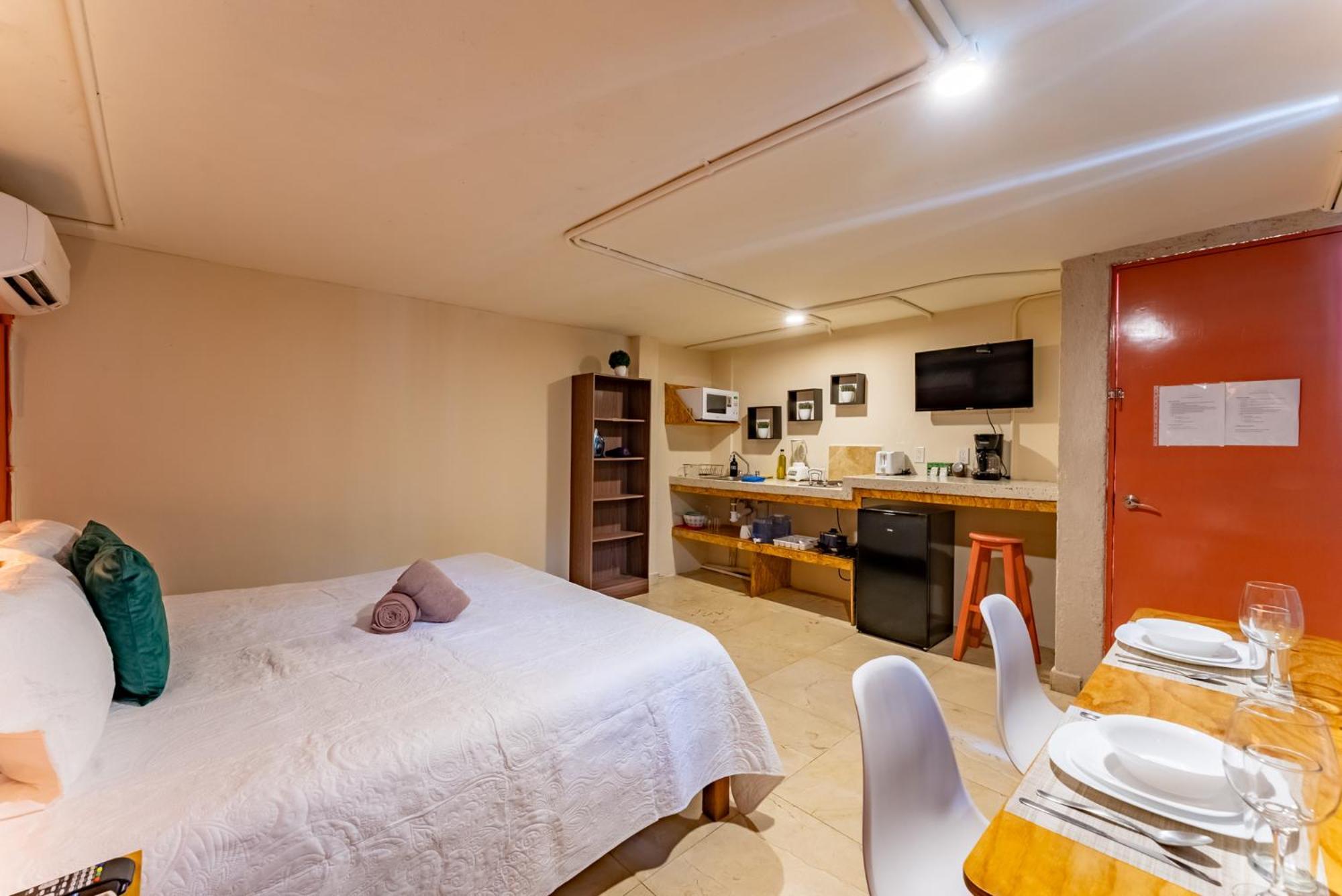 Casa Rubia Leilighet Cancún Eksteriør bilde